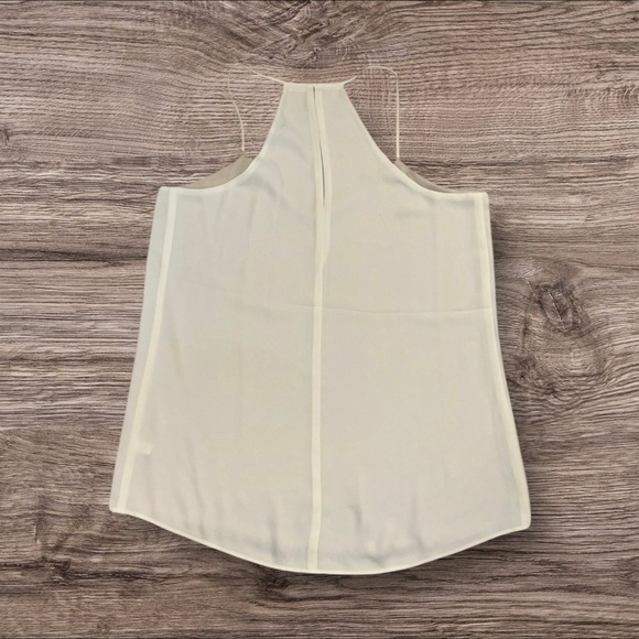 NWOT- Express Cream V-Neck Reversible Camisole - Picture 2 of 4
